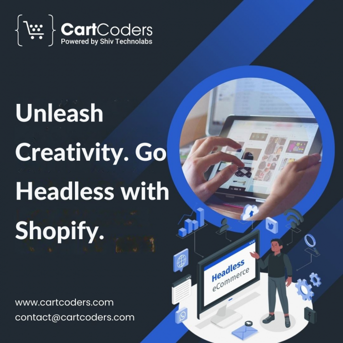 Unleash creativity. Go headless with Shopify.
