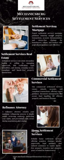 Settlement Services Mortgage by Local Experts