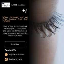 Water Resistant and Oil Proof Lashes That Stay Flawless