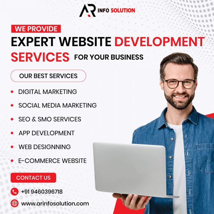 Responsive Web Designer in Jaipur – AR Info Solution
