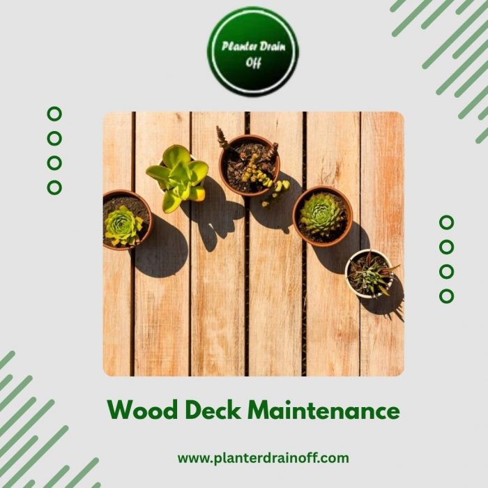 Wood Deck Maintenance