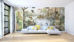 Oasis Lakeside Wallpaper Mural