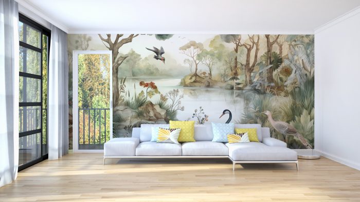 Oasis Lakeside Wallpaper Mural