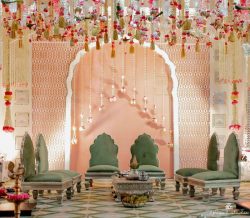 Stage styling, lighting, and luxury done right by top wedding decorators in Lucknow