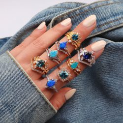 Kherish: Discover Timeless Beauty with Opal Rings and Rose Gold Rings