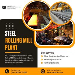 Advanced Rolling Mill and Steel Plant Solutions by RMT Tools