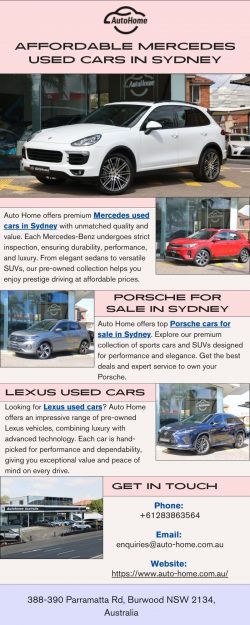 Affordable Mercedes Used Cars In Sydney