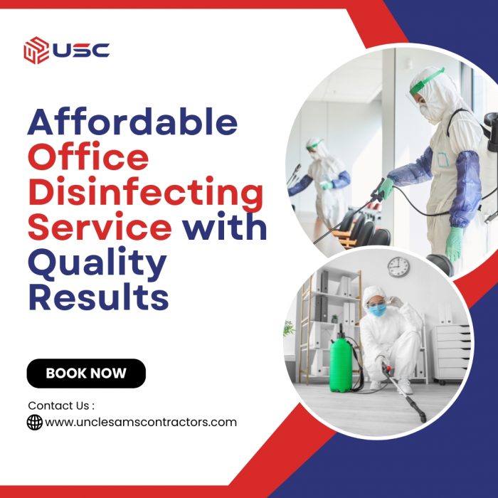 Office Disinfecting Service for Clean and Germ-Free Workspaces