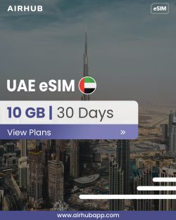 Airhub eSIM UAE – Affordable Data Plans for UAE Travel