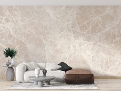 White Carrara Marble Wallpaper Mural