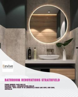 Bathroom renovations Strathfield – Revive Kitchens & Bathrooms