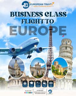 Book Business Class to Europe – Best Prices & Service