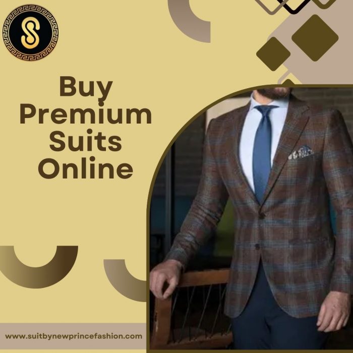 Buy Premium Suits Online