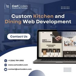 Get Kitchen and Dining Website Development Services by CartCoders