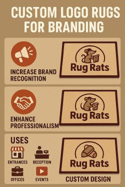 Showcase Your Identity with Rug Rats Custom Logo Rugs
