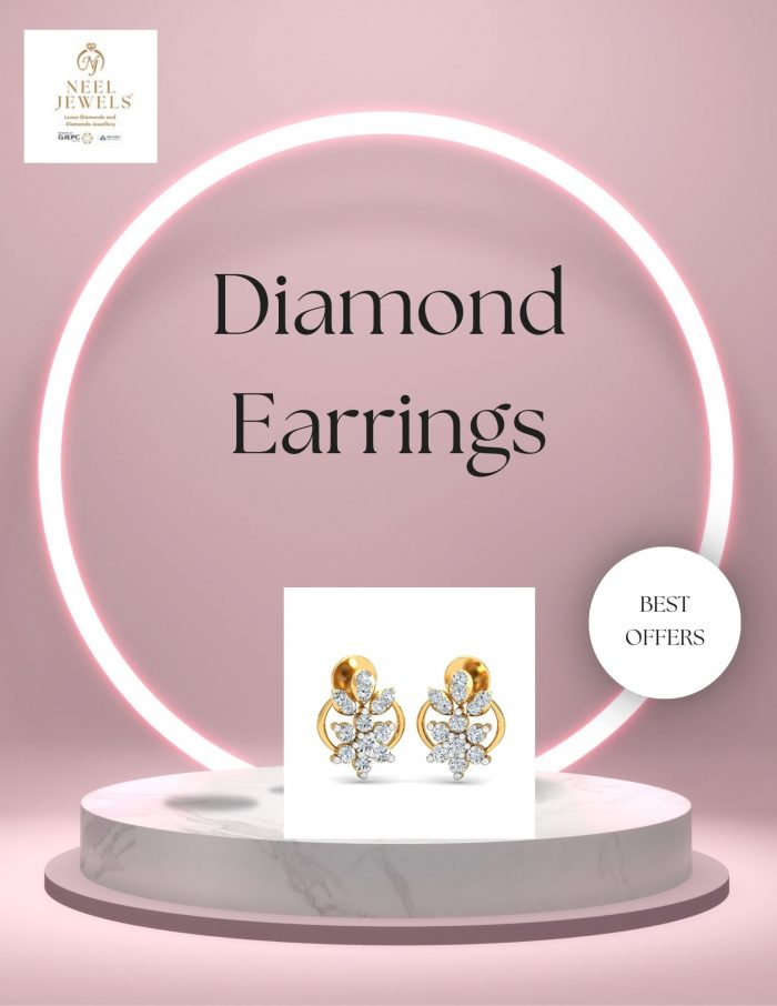 Sparkle with Timeless Diamond Earrings from Neel Jewels