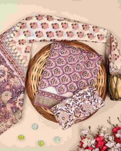 Shop Exclusive Print Maheshwari Silk Suit Online – Ethnic Adda