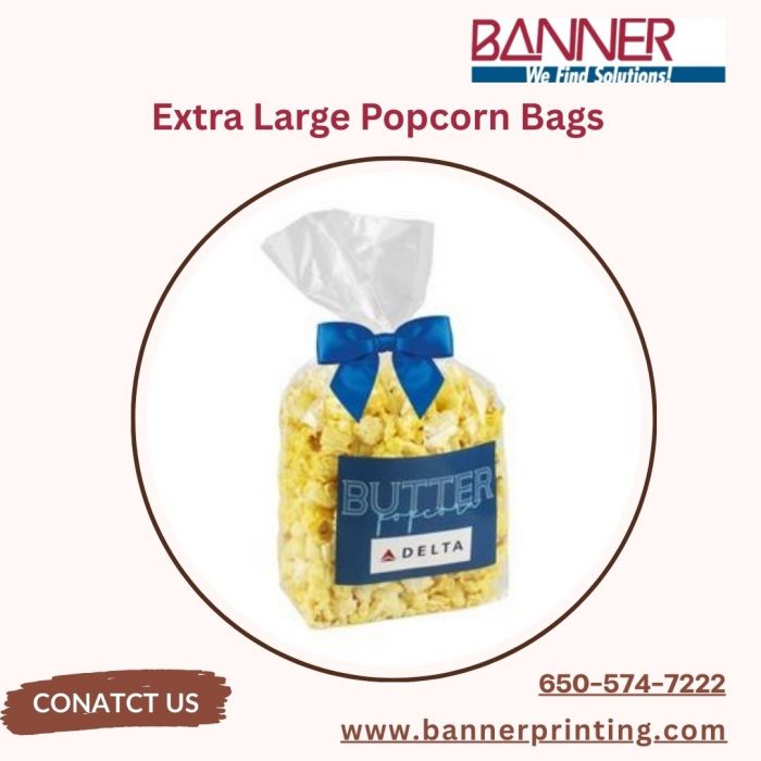 Extra Large Popcorn Bags