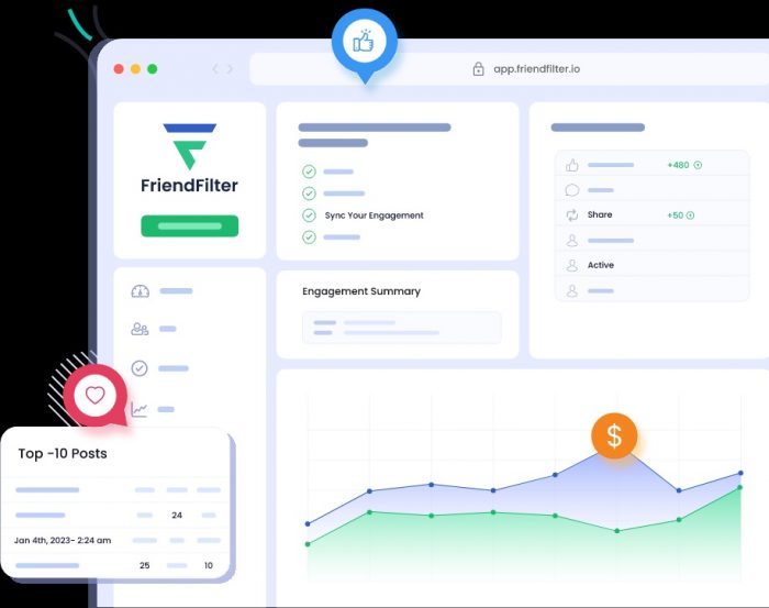 Friend Sorting App for Better Engagement