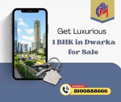Get Luxurious 1 BHK in Dwarka for Sale