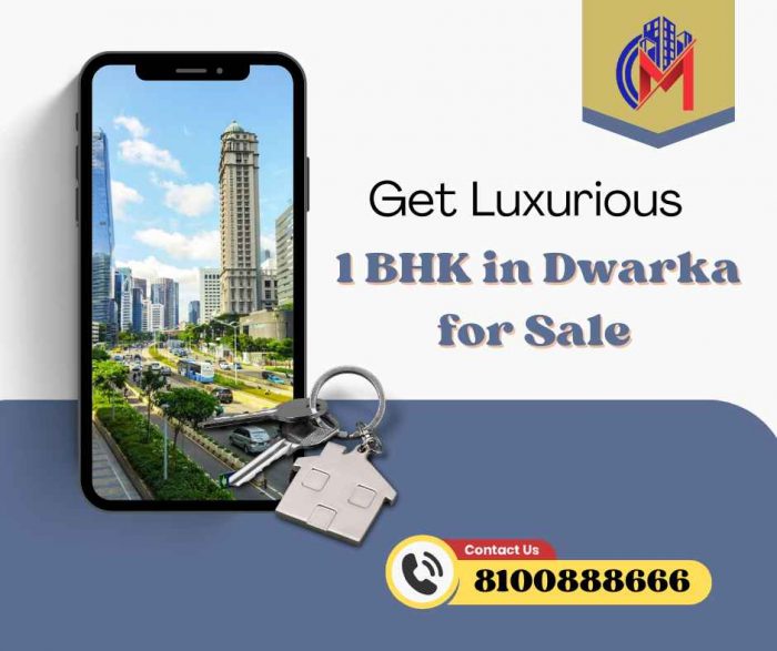 Get Luxurious 1 BHK in Dwarka for Sale