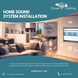 Home Sound System Installation