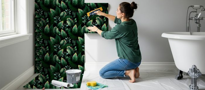 Temporary wallpaper: Removable & feasible solution for apartments and rentals