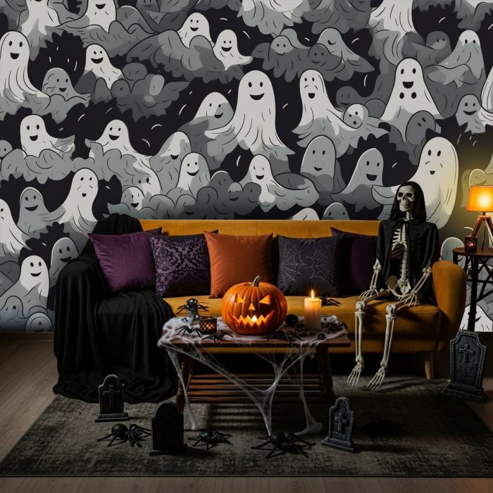 Halloween wallpaper: Celebrate holidays with spine-chilling wallcoverings