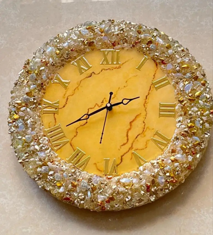 Shop Stylish Black and Blue Wall Clock for Modern Home Décor