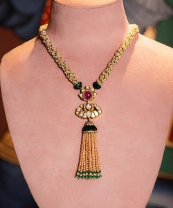 Buy Jadau Polki Jewellery Necklace Set – GK Chudiwalas