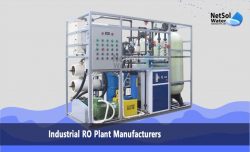 Netsol Water – Choice for Industrial RO Plant Manufacturer in Faridabad