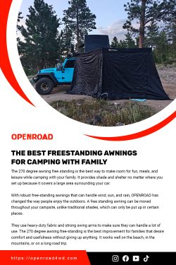 The Best Freestanding Awnings for Camping with Family