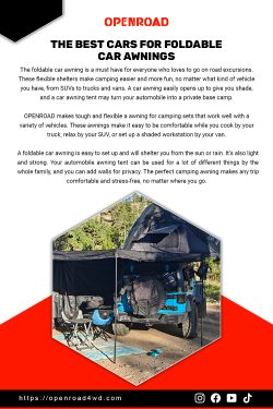 The Best Cars for Foldable Car Awnings