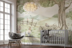 Mouse Family Wall Mural