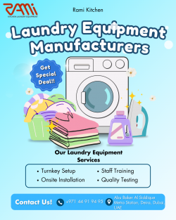 Trusted Laundry Equipment Manufacturers for Efficient Solutions