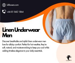 Linen Underwear Men – Breathable, Stylish, and Comfortable Choice