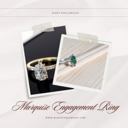 Unique Charm of Marquise Engagement Ring