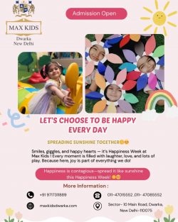 Best Preschool in Dwarka – Max Kids