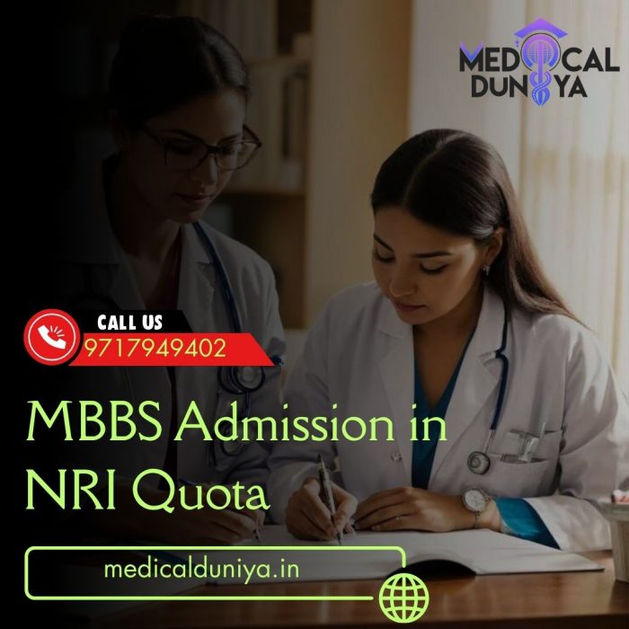 MBBS Admission in NRI Quota: All-in-One Counselling Assistance
