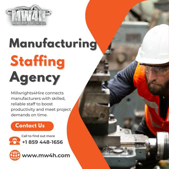 Modern Manufacturing Staffing Made Easy – Millwrights4Hire