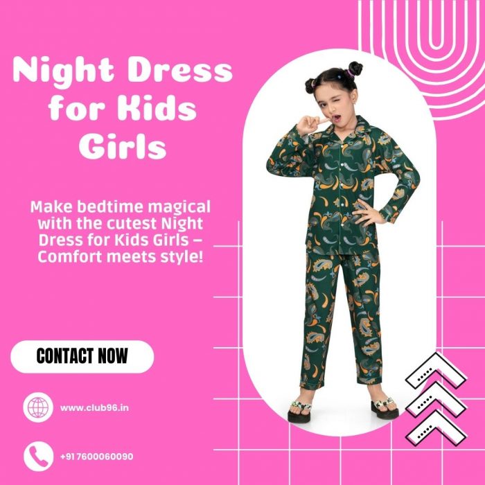 New Collection – Night Dress for Kids Girls