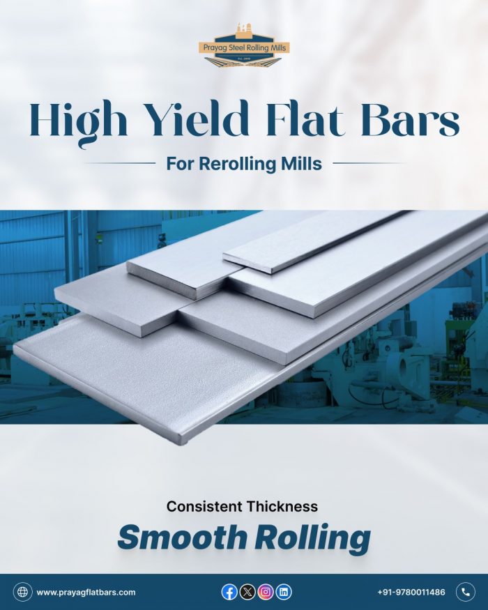Flat Bars for Rerolling Mills: High Yield & Precision