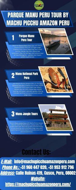 Parque Manu Peru Tour by Machu Picchu Amazon Peru