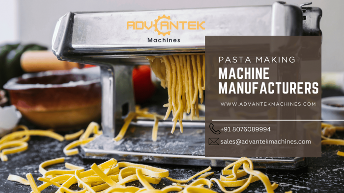 High-Quality Pasta Making Machines for Efficient Production