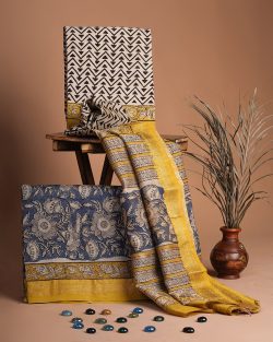 Buy Bagru Print Suit Set Online in India