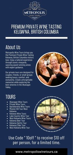 Premium Private Wine Tasting Kelowna, British Columbia