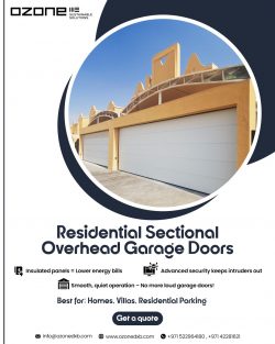 Stylish Sectional Garage Doors Residential
