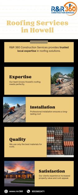 Roofing Companies Howell | R&R 360 Construction Services