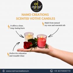 Scented Candles Manufacturers – Premium Quality by Namo Creations