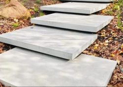 Modern Floating Concrete Steps – Coalesce Concreting